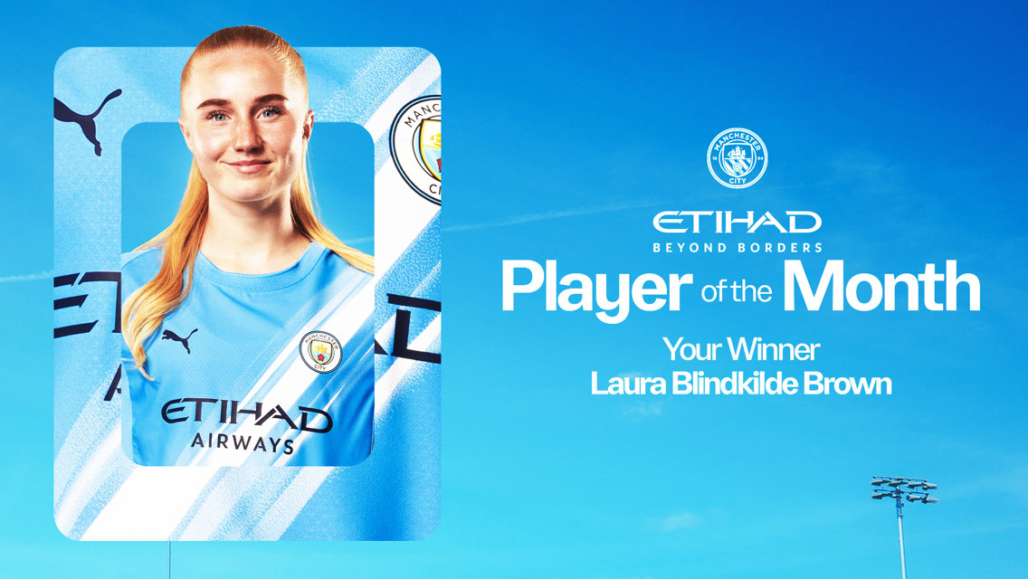 Blindkilde Brown claims September Etihad Player of the Month award