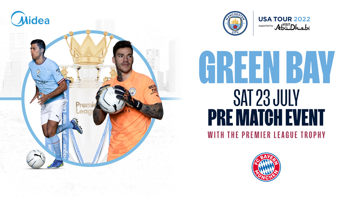 Fan party before City v Bayern Munich in Green Bay