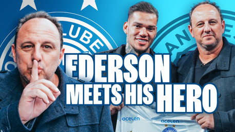Rogerio Ceni surprises Ederson! 