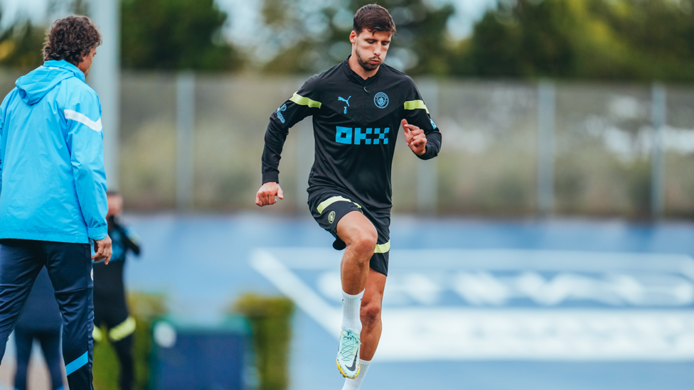 Ruben Dias: Focused on the job