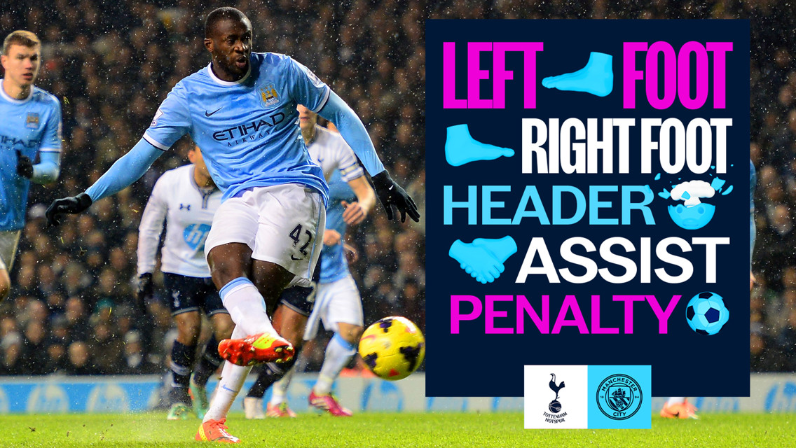City's best goals at Spurs