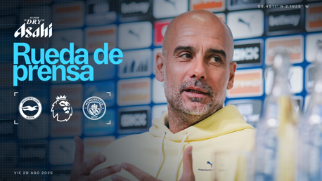 Pep Guardiola: en directo