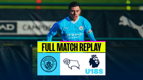 Full-match replay: City Under-18s v Derby Under-18s