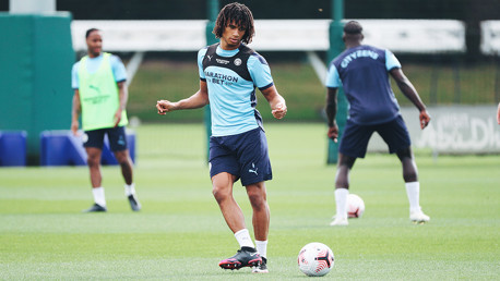PASS MASTER: Nathan Ake is centre of attention