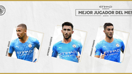 Jugador el Mes Etihad: agosto