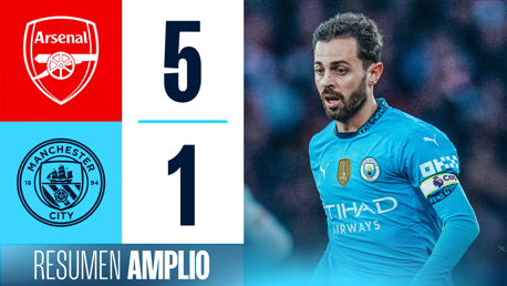 Arsenal 5-1: resumen amplio