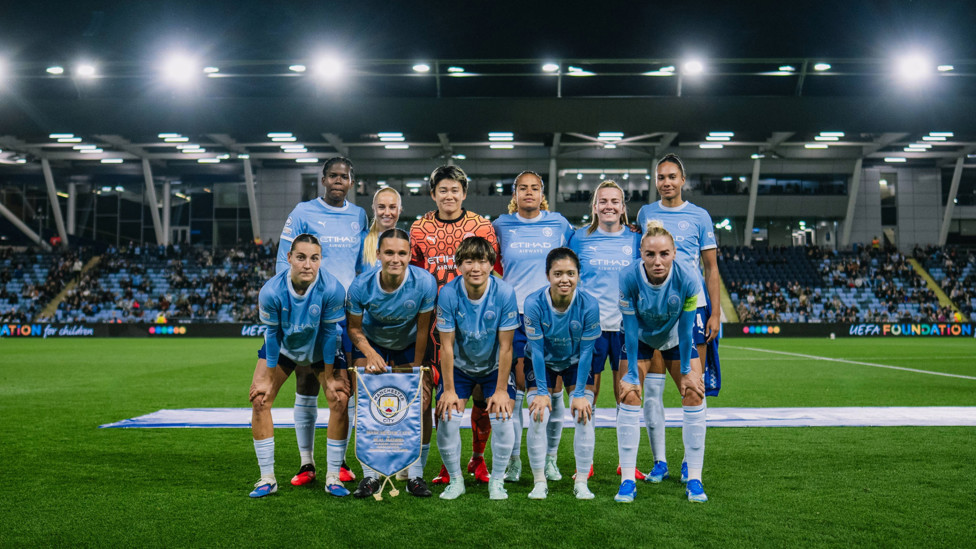 UWCL nights under the lights : City's starting lineup for the first UWCL home game of the season