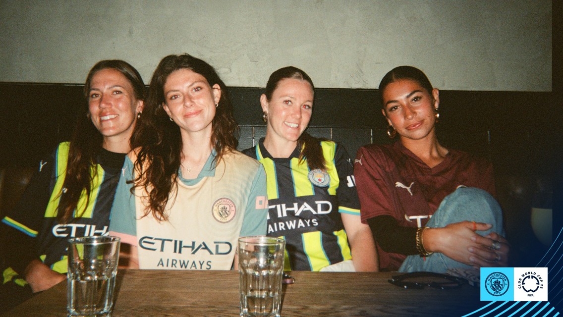 City in NYC: Supporting sky blue from the Big Apple