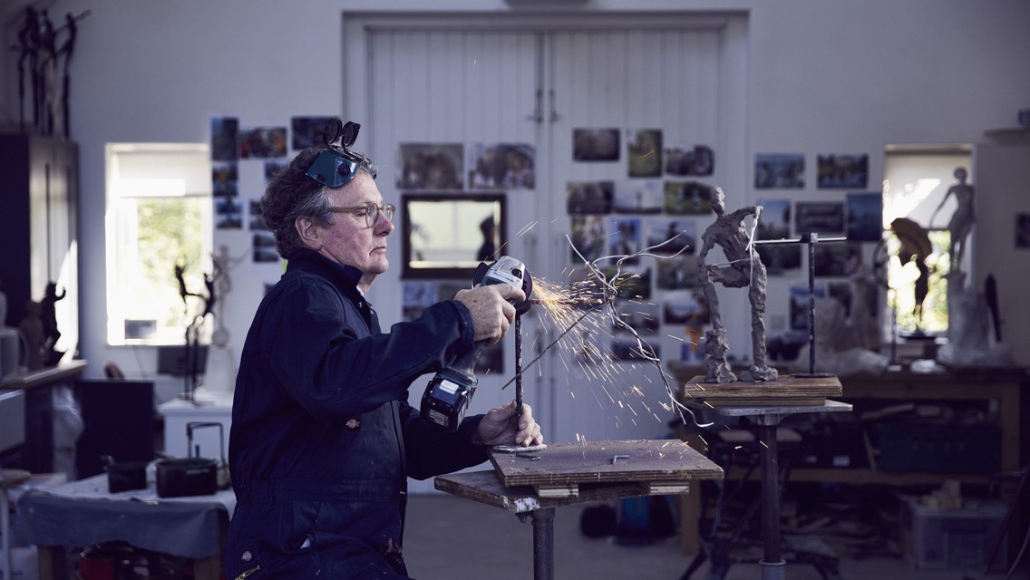 Bell, Lee and Summerbee: Tribute sculptor revealed