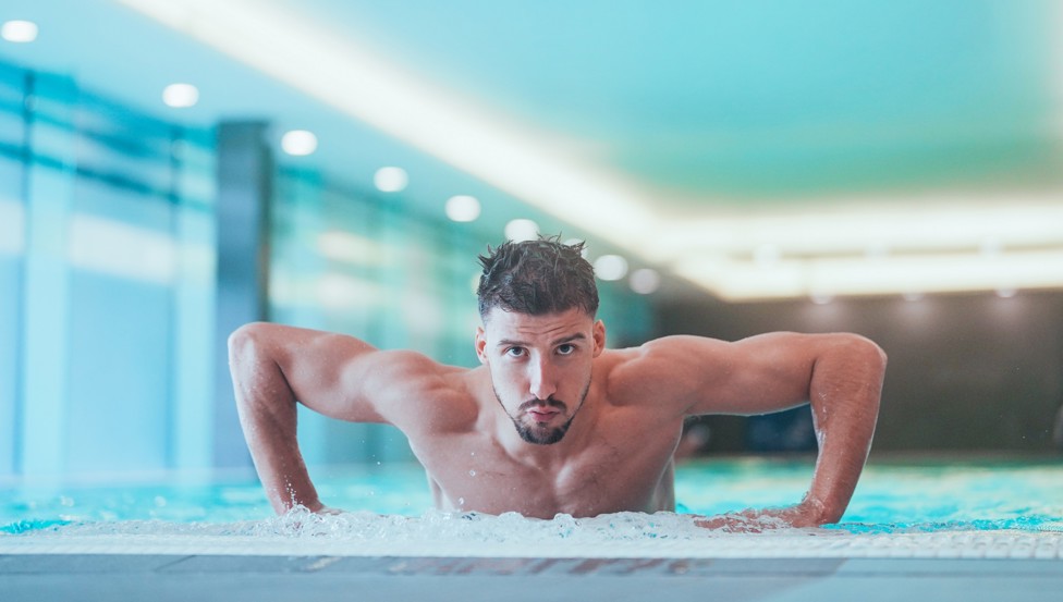 RUBEN: And in the pool, too!