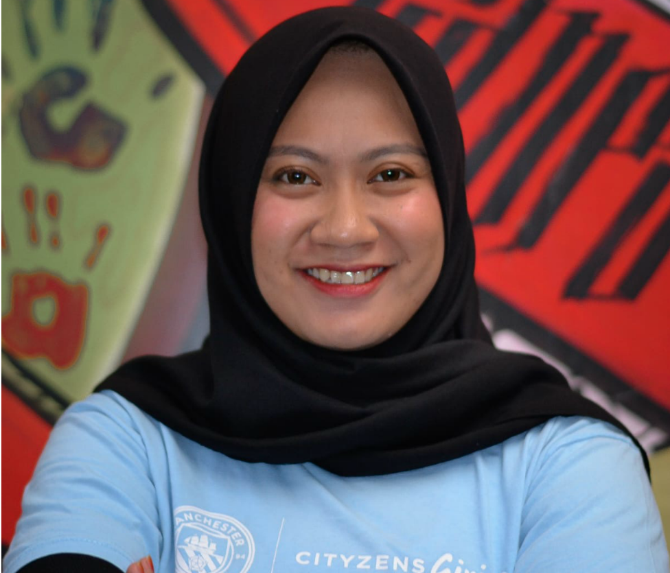 DAMPAK POSITIF: Sarah, dari Bandung, Indonesia, adalah salah satu dari Pemimpin Muda 2020 kami