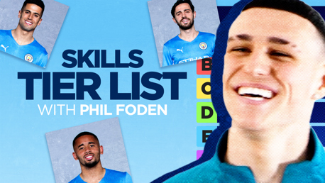 Phil Foden: Skills tier list