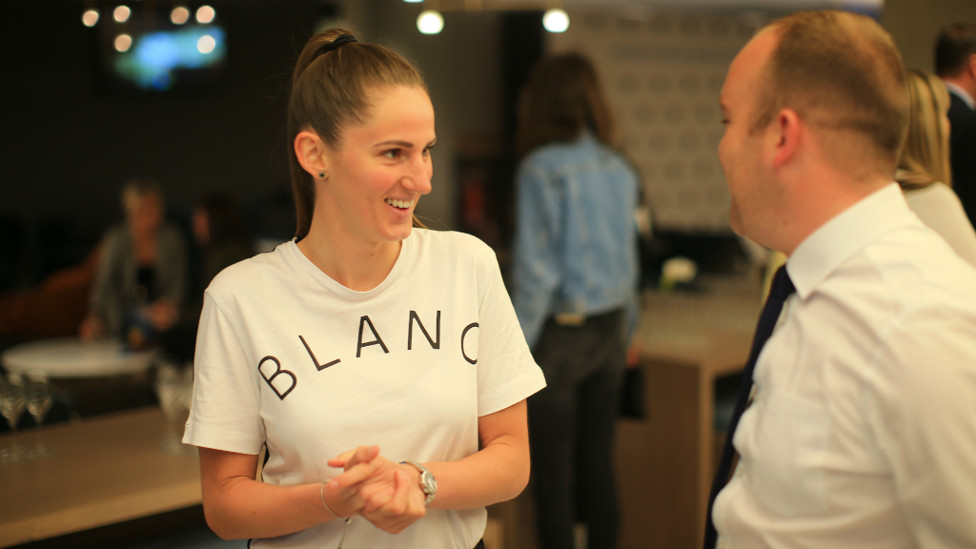 LIONESS : Fresh from her England World Cup call-up, Abbie McManus chats to manager Nick Cushing