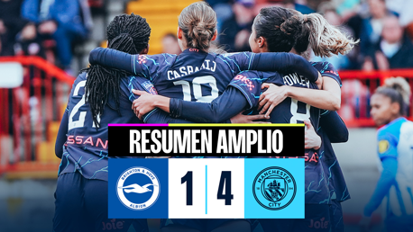  Brighton 1-4 City: resumen