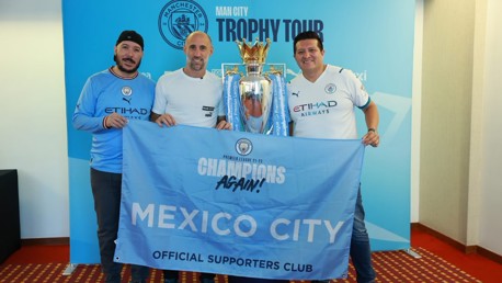 Zaba's surprise and delight for Mexico City Official Supporters Club members