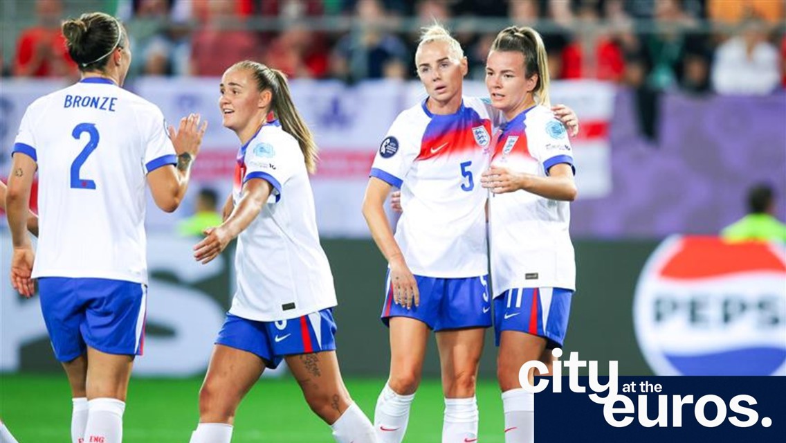Hemp on target as City trio help England qualify for Euros knockouts