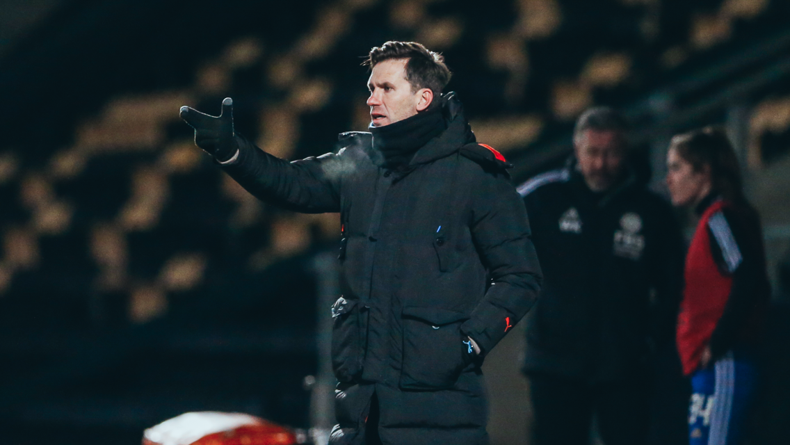 Taylor delighted with matchwinner Angeldahl's Leicester display