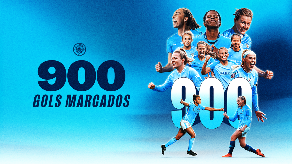 City atinge a marca de 900 gols 