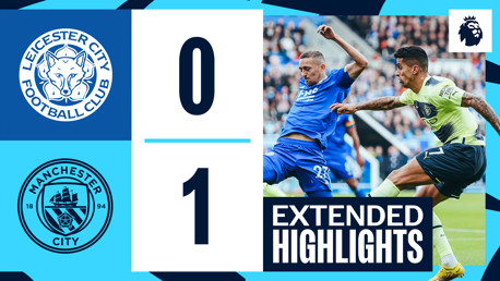 Leicester 0-1 City: Extended highlights
