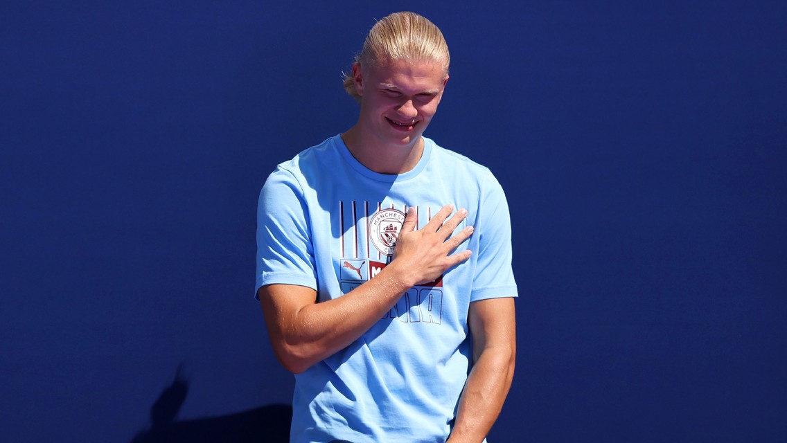 Haaland: 'I want to have fun and score goals'