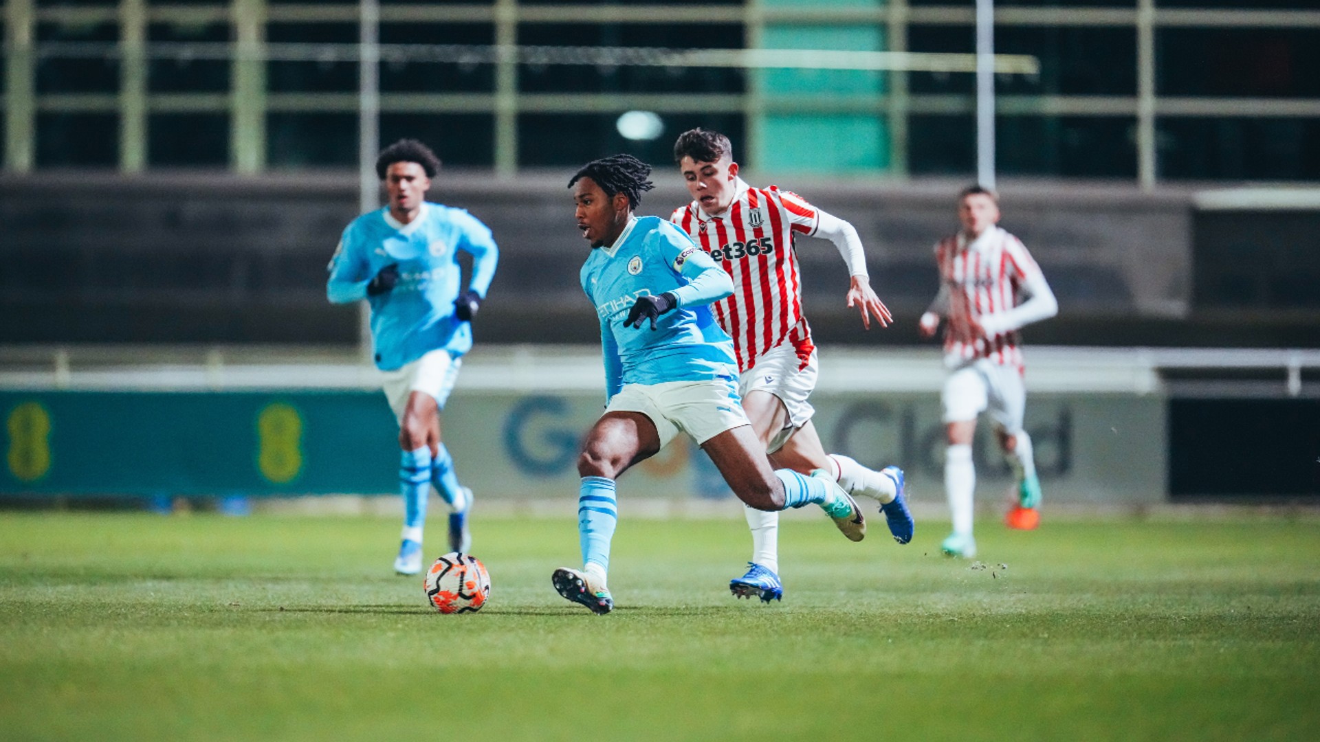 LEADING MAN: Skipper Micah Hamilton drives forward