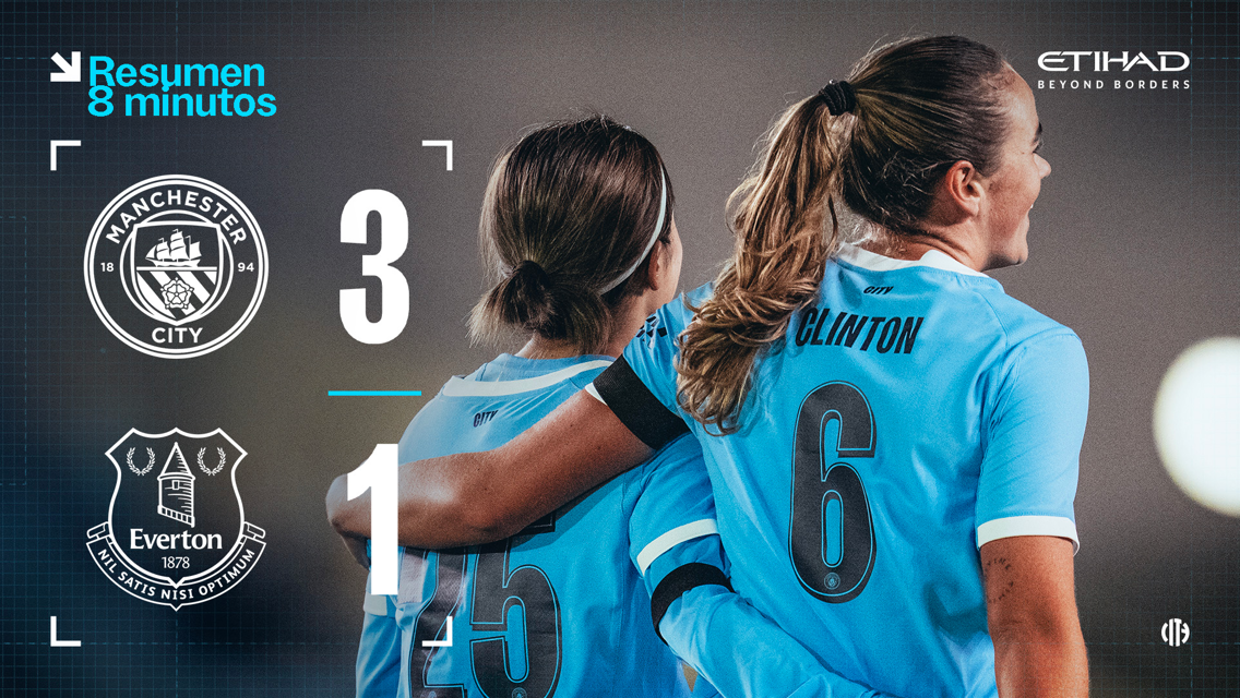 City 3-1 Everton: resumen extendido