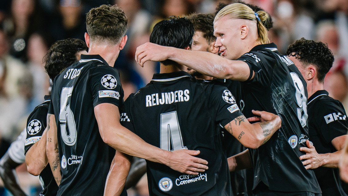 MAIN MAN: Haaland feels the love!