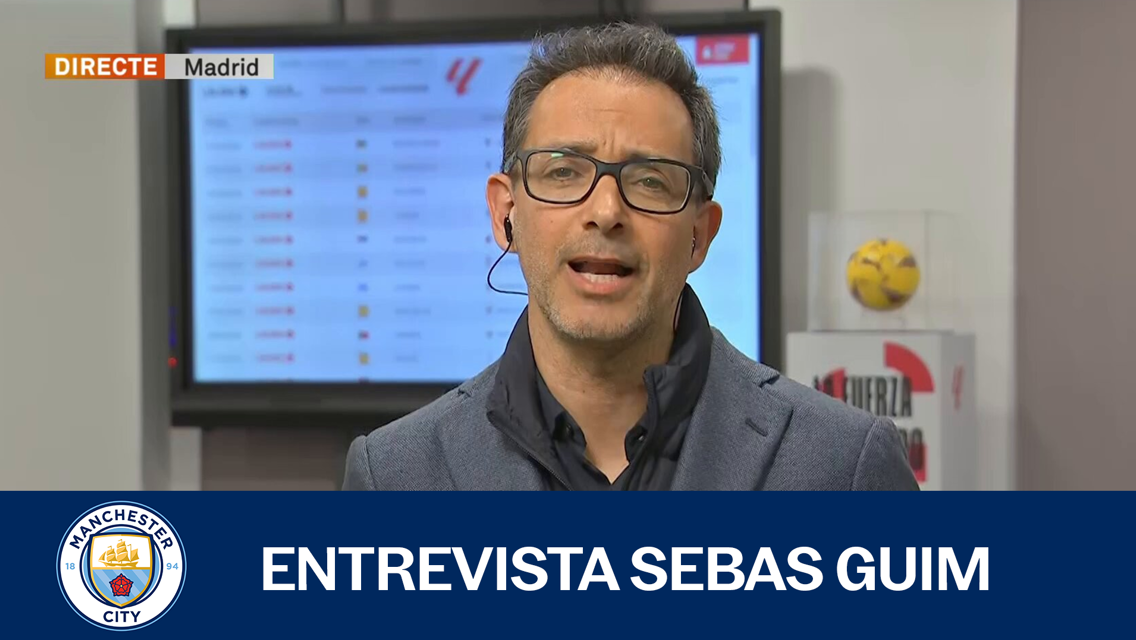 Sebas Guim: "Veig l'eliminatòria molt igualada, tot i que el City és un punt i mig superior"