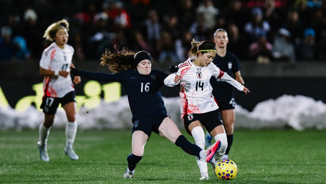Four City stars in action as USA beat Japan