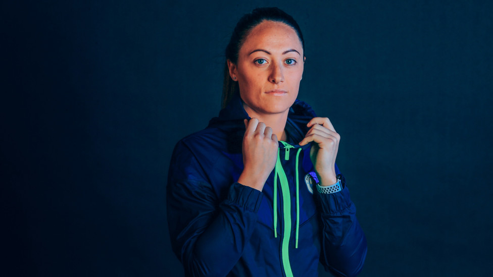 AMBITION : Megan Campbell says she is delighted to have signed her new City contract