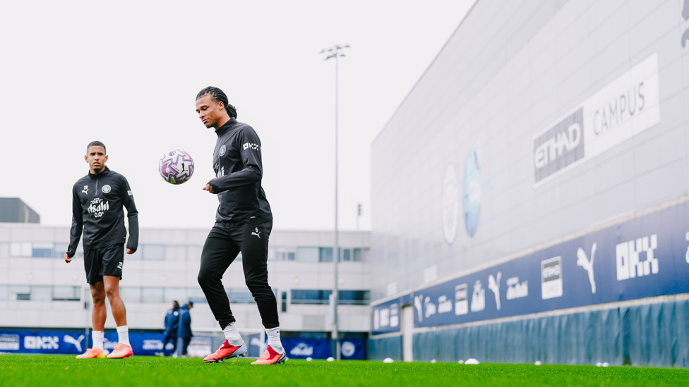 IN CONTROL : Nathan Ake shows off his skills