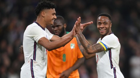 Skipper Sterling strikes as England cruise past Ivory Coast