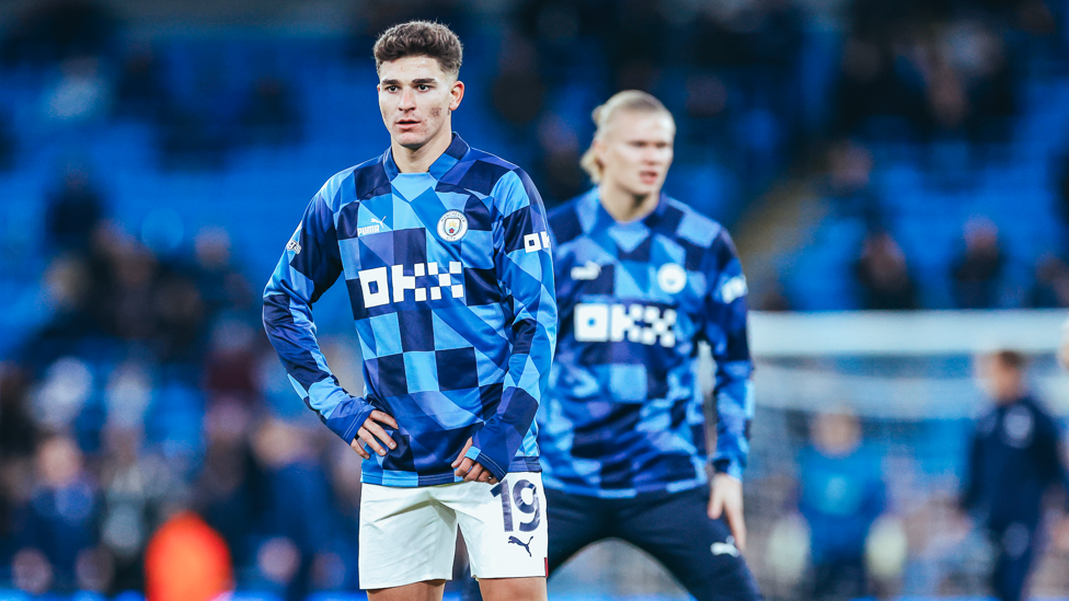 GOALS GALORE : Our marksmen get warm.