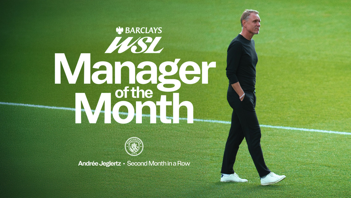 Back-to-back WSL Manager of the Month awards for Jeglertz
