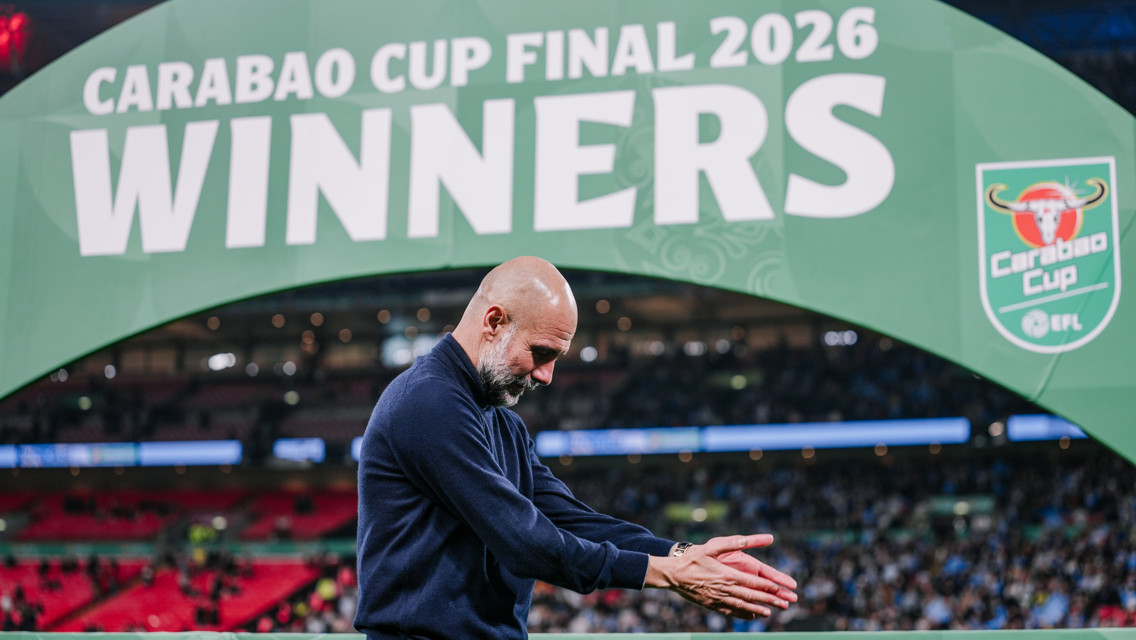 Guardiola nunca se cansa de ganhar troféus