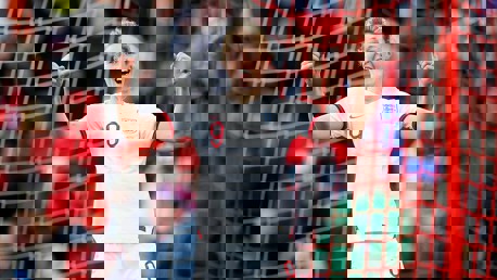 White marks 100th England cap with goal in win over Austria 