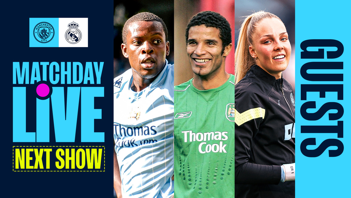 City v Real Madrid: Onuoha, James and Roebuck our Matchday Live guests
