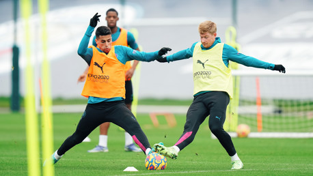 Training: City's Tuesday tune up...