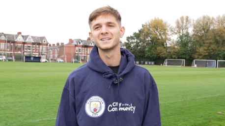 James McAtee visits CITC Kicks