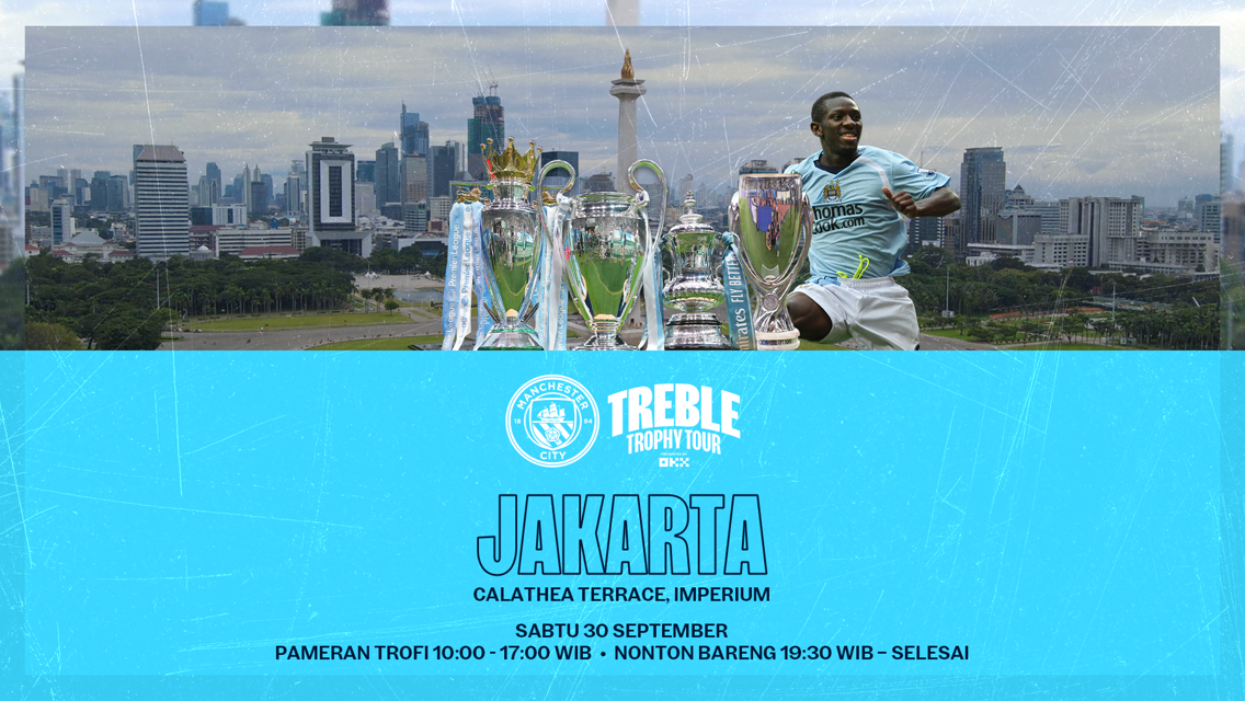 Treble Trophy Tour menuju Jakarta!