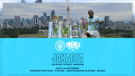 Treble Trophy Tour menuju Jakarta!