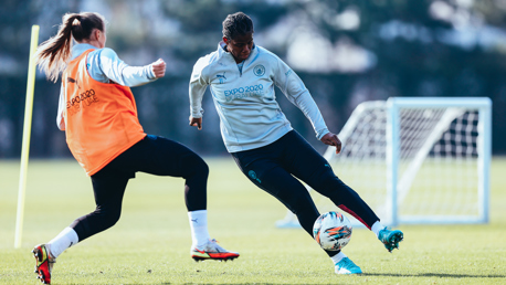 Training photos: City sharpen up for Spurs
