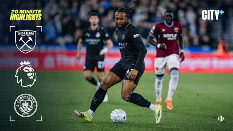 West Ham 1-1 City: 20-minute highlights