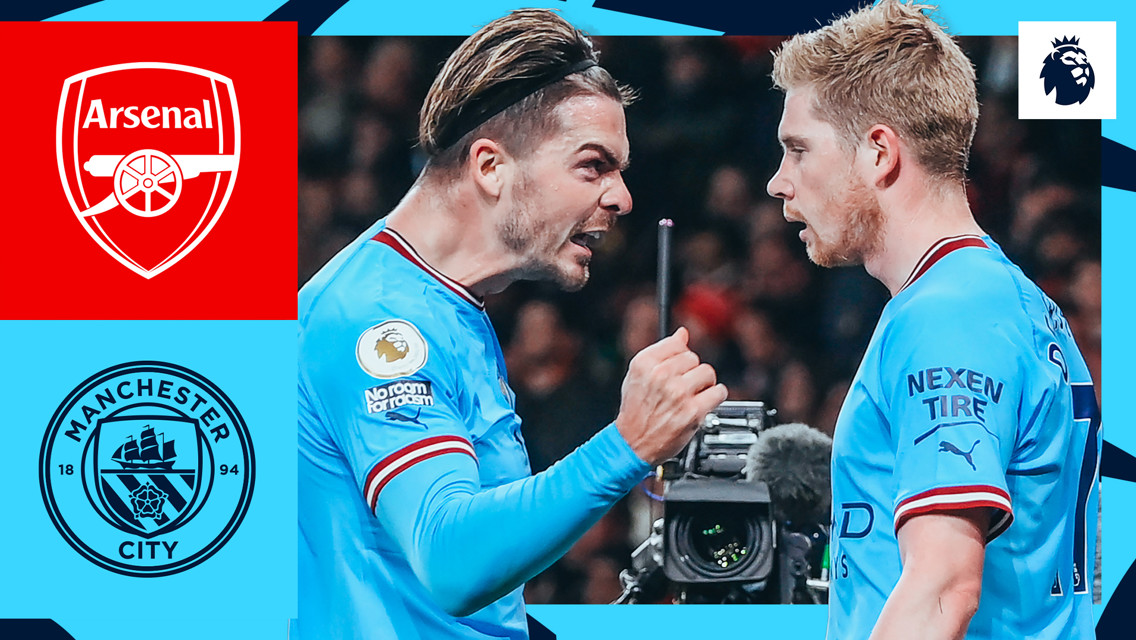 Arsenal v City: Full-match replay