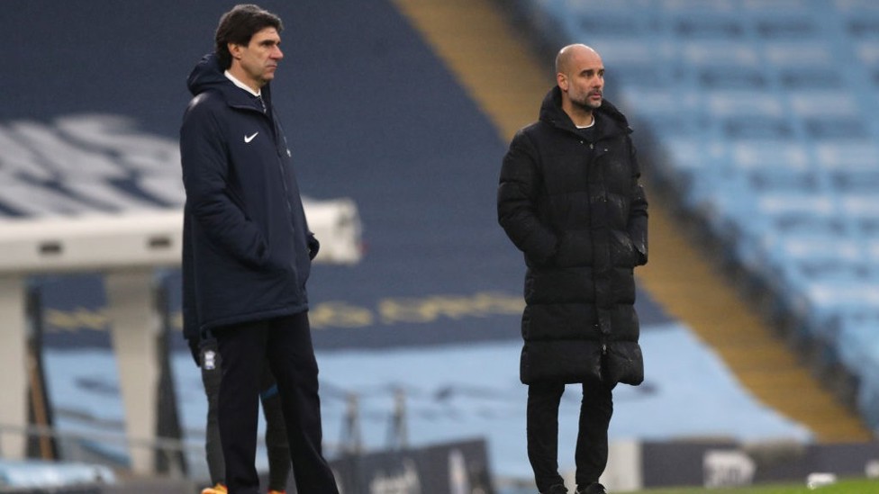Viejos conocidos: Pep Guardiola y Aitor Karanka en los banquillos.