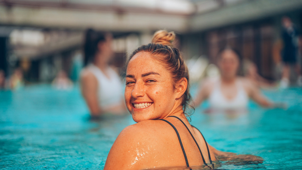 ALL SMILES: Janine Beckie is a study in relaxation