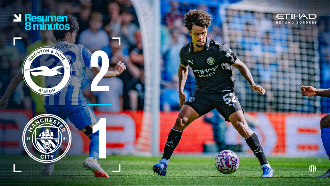 Resumen extendido: Brighton 2-1 City