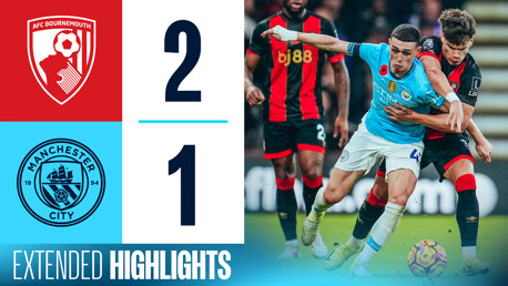 Le résumé : Bournemouth 2-1 City
