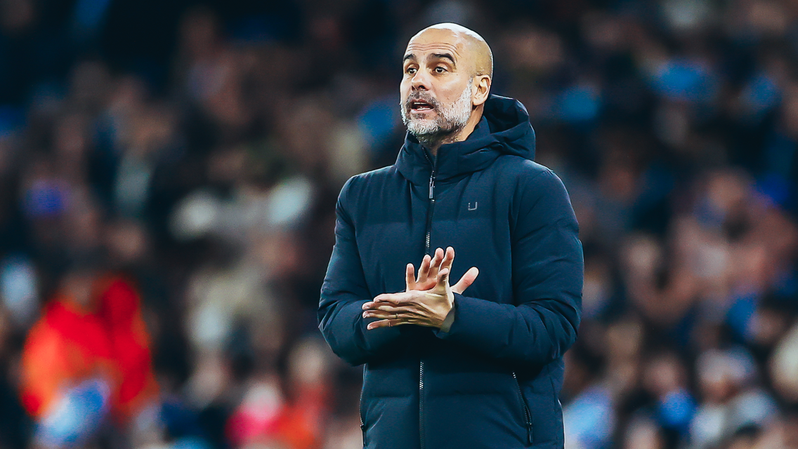 THE BOSS: On the touchline.