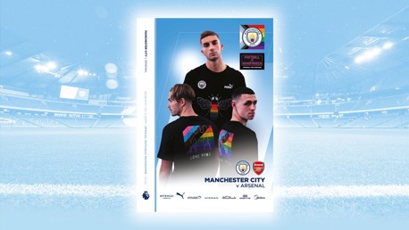 Arsenal matchday programme - order now